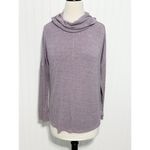 Rachel Zoe Women's Cowl Neck Long Sleeve Sweater Heathered Purple Size Medium Photo 11