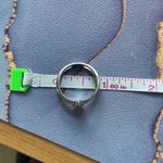 Silver Double Band Ring Flower Cubic Zirconia Vtg 90s Jewelry Girlhoodcore Y2K Photo 7