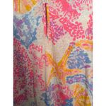 Lilly Pulitzer  Balleta Linen Coverup Paradise Pink Bohemian Beach Pool Resort XS Photo 4