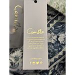 Camilla  Tiered Short Dress With Neck Frill Jardim Party Size Large New $695 Photo 5