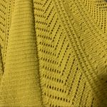 Anthropologie Rosie Neira Yellow Crochet Long Sleeve Cardigan; XS Women’s Photo 5