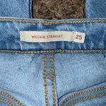 Levi's Levi’s Jeans Straight Wedgie High-Rise Distressed Photo 3