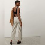 Everlane  straight pleated hi-rise chino. Size 10. Sandstone EUC Photo 1