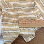 Altar'd State  Yellow, Grey and White Striped Romper Lined Photo 11