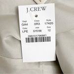 J.Crew NWT Silk Taffeta Special Occasion Clementine Dress Taupe Women's Size 12 Photo 12