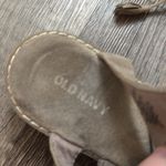 Old Navy  Taupe Suede‎ Gladiator Lace Up Sandals Women’s Size 6.5 Photo 1