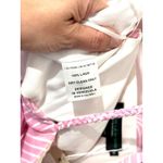 No Pise La Grama Flower Sleeveless Dreamy Top Khaki Pink Stripes Women's Size S Photo 5