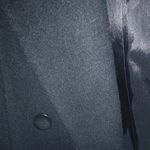 Neiman Marcus  8 Black Wool Cashmere Pea Coat Jacket Photo 3
