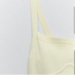 ZARA NWT  YELLOW KNIT DRESS Photo 3