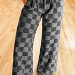 Boutique Checkered Denim Photo 0
