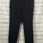 Van Heusen gray plaid stretch pull-on pants 4S Photo 0