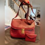 CELINE Vintage Céline Horse Carriage Clasp Burgundy Leather Shoulder Bag Photo 2
