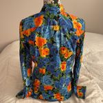 Jones New York  Floral ButtonDown Shirt Size Medium Photo 4