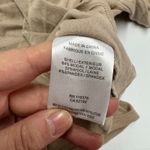 Helmut Lang  Top Womens Large Tan Brown High Low‎ Tunic Long Sleeve Wool Blend Photo 5