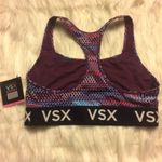 Victoria's Secret Victoria Secret Purple Multicolored Sports Bra Photo 6