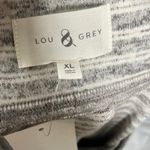 Lou & grey  Grey Stripe Midi Skirt‎ Size XL New $78 Soft Knit Lounge Casual Soft Photo 2