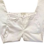 Free People Women's White Skinny Jeans Size 28 Ripped Distressed Denim Photo 0