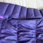 Athleta  Women's Downalicious Purple Goose Down Lightweight Puffer Jacket Coat Photo 5