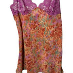 Victoria's Secret  Floral Slip Dress Lace‎ Strappy Sexy Adjustable Straps Size M Photo 0