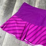 Nike Stripe Magenta Athletic Skirt Photo 1