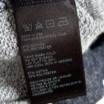 Urban Outfitters BDG  Chambray Blue Sweatshirt Raw Hem Dress Size Small Photo 8