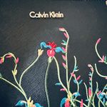 Calvin Klein  Black Floral Embroidered Handbag Photo 2