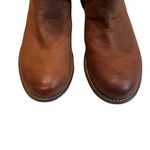 Seychelles  Cowboy Leather and Woven Fabric Boots, Sz 10 Photo 6