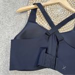 Knix Women’s Catalyst Front Zip Sports Bra Cross Back High Impact Black Size 7+ Photo 8