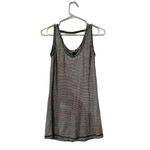 Poof! NWT Poof Black‎ and White / Striped Tank Top Size Medium Photo 2