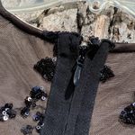 🖤 12th Heart Medium Black Sequin Ornate Floral Bodycon Dress 🖤 Photo 10