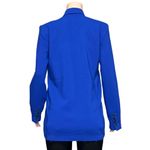 Anthropologie MAEVE x  Double-Breasted Oversized Blazer, Blue, 0 (US) Photo 9