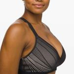 Lululemon NEW Awake to Lace Bra Size 32C Black and Barely Beige Photo 4