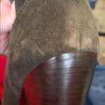 Frye  Madeline Brown Suede Leather Short Ankle Booties Heels Cowgirl Western  7M Photo 14