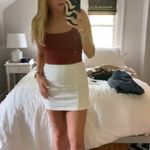 Wild Honey White Mini Skirt Photo 0