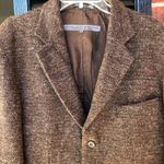 Structure Le Collezioni  Brown Virgin Wool Blend Blazer M Photo 1