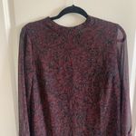 ASTR -  Floral Chiffon Back Cutout Shift Mini Dress Small Photo 6