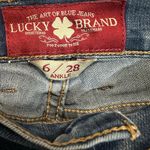 Lucky Brand  Jeans Sofia Straight Leg Blue Ankle Women’s Size 6/28 Photo 2