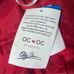 VNT Deadstock OCbyOC (Oleg Cassini) Red/White Pleated Full Skirt Sun Dress: 12 Red Photo 6