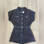 Cotton On Women's Dark Gray Denim Overalls 100% COTTON 🖤✔️ Photo 1