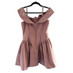 Boohoo  Strappy Tailored Full Skirt Mini Dress Photo 2