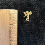 Six guardian angel cherub pins use on a lapel hat tie etc. Gold Photo 9