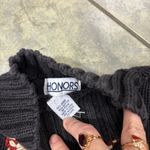 Vtg Halloween Pumpkin Harvest Embroidered Sweater M Grandma RARE Premimum Boho Black Size M Photo 2