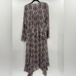 Veronica Beard  Sazan Paisley Handkerchief Silk Dress Photo 6