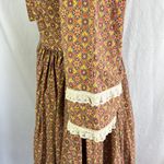 Vintage Handmade Prairie Dress with Matching Bonnet Photo 6