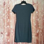 Sincerely Jules Blue California Ribbed Lettuce Hem T Shirt Dress Size L Size L Photo 7