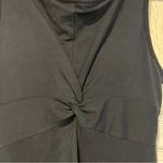 Athleta  Black Barre Bralette sleeveless Dress size small NWT Photo 4