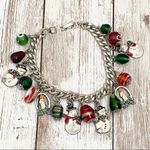 Germany Christmas Themed Loaded Charm Bracelet Red Photo 1