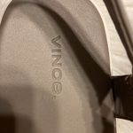 Vince  Sandals size 9 excellent condition color dark gray see all pictures Photo 1
