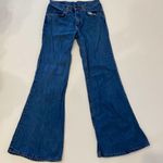 Alive N Kickin’ Vintage Flare Denim Blue Jeans EUC Sz 26 1990’s Y2K Women’s Photo 4