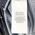 Ralph Lauren LAUREN  Navy Speckled Long Sleeves Tiered  Dress, Size 14 Photo 3